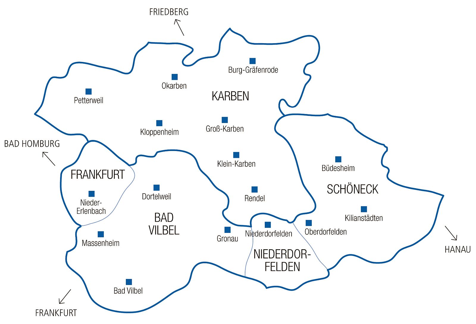 Verbreitungskarte ZLP, stand 2018